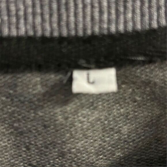 Game Day Football Sweatshirt Unisex L Gray Graphic Pullover Crew Neck - Picture 6 of 9